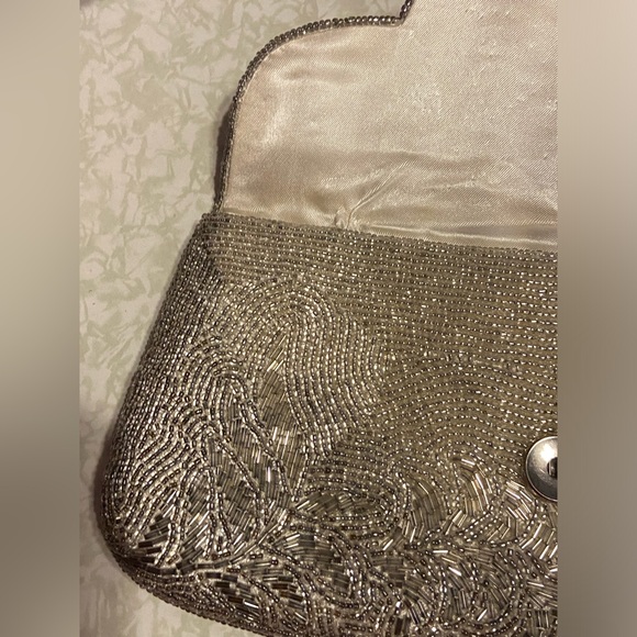 Vintage Beaded Clutch Purse #7542 - Picture 3 of 12